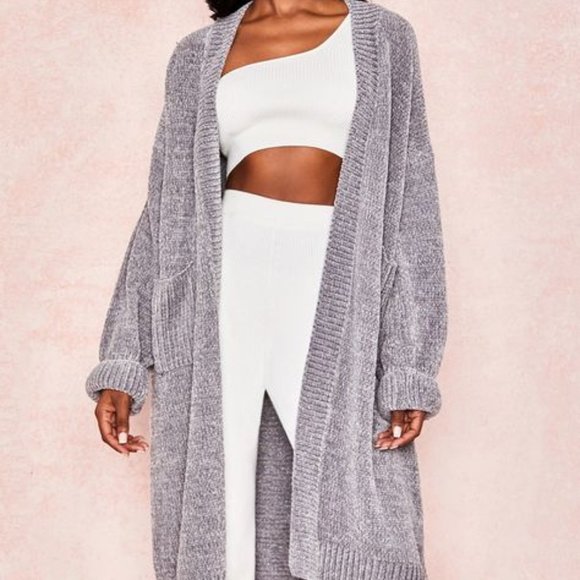 house of cb chenille cardigan